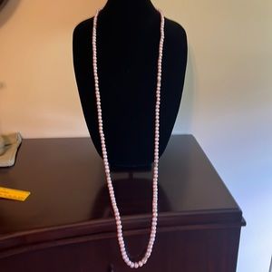 Barbara Bixby 56in Lilac pearl necklace